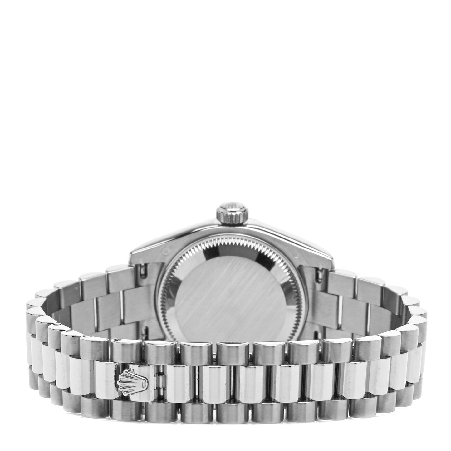 18K White Gold Diamond 26mm Oyster Perpetual Datejust President Watch Havana Jubilee 179179