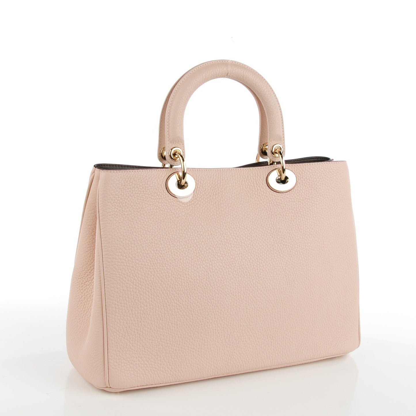 Bullcalf Medium Diorissimo Tote Rose Poudre