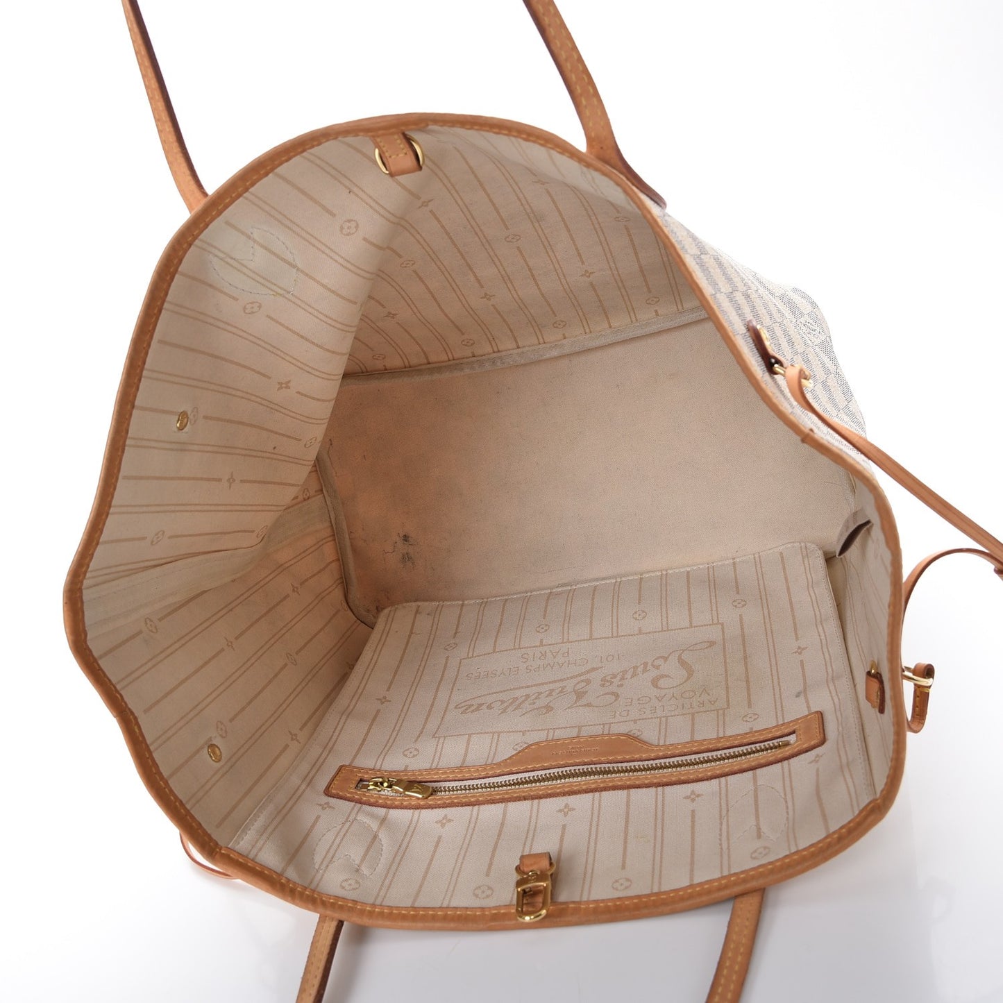 Damier Azur Neverfull MM