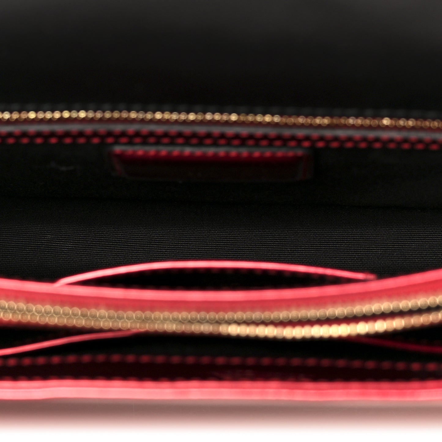 Metallic Calfskin Serpenti Forever Shoulder Bag Red