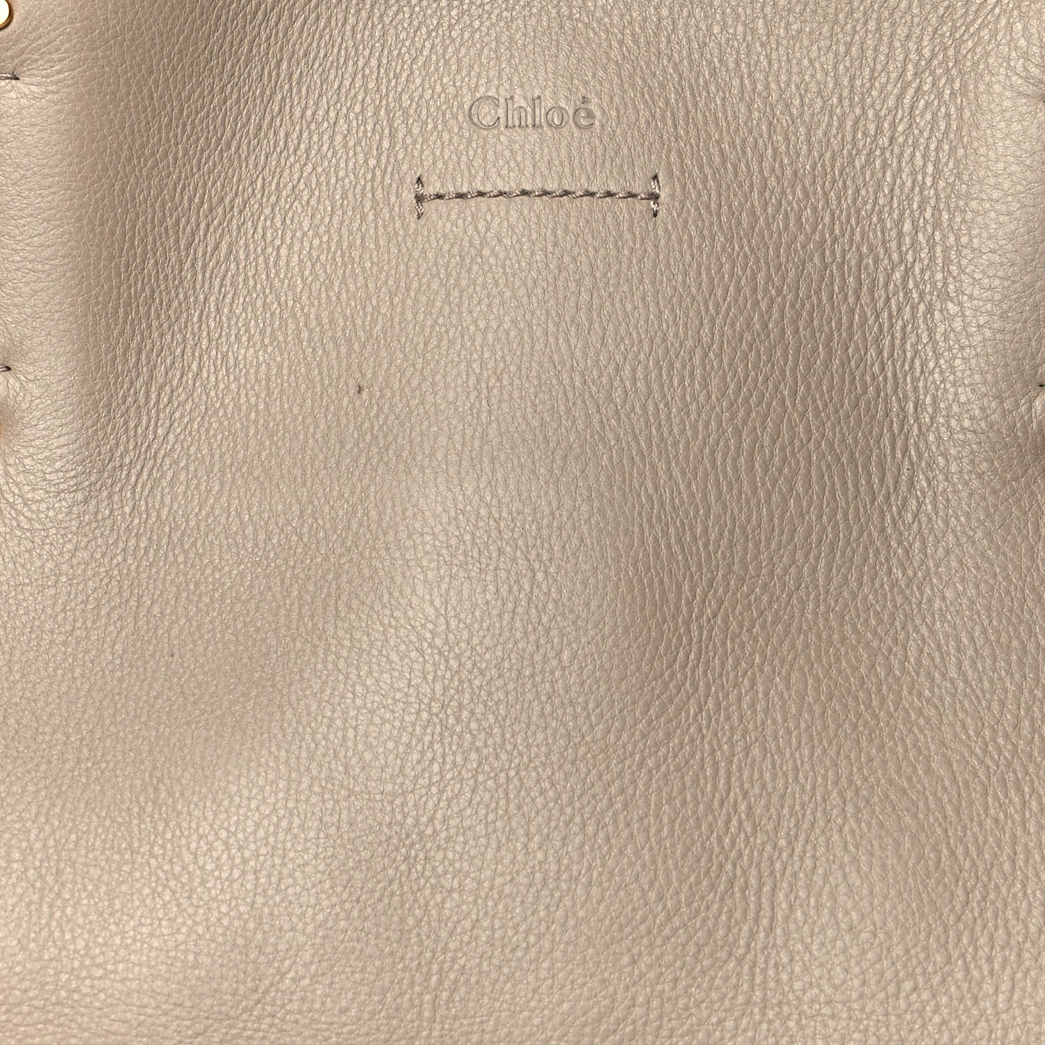 Chloe Smooth Calfskin Small Milo Shopping Tote Motty Grey 7 of 14