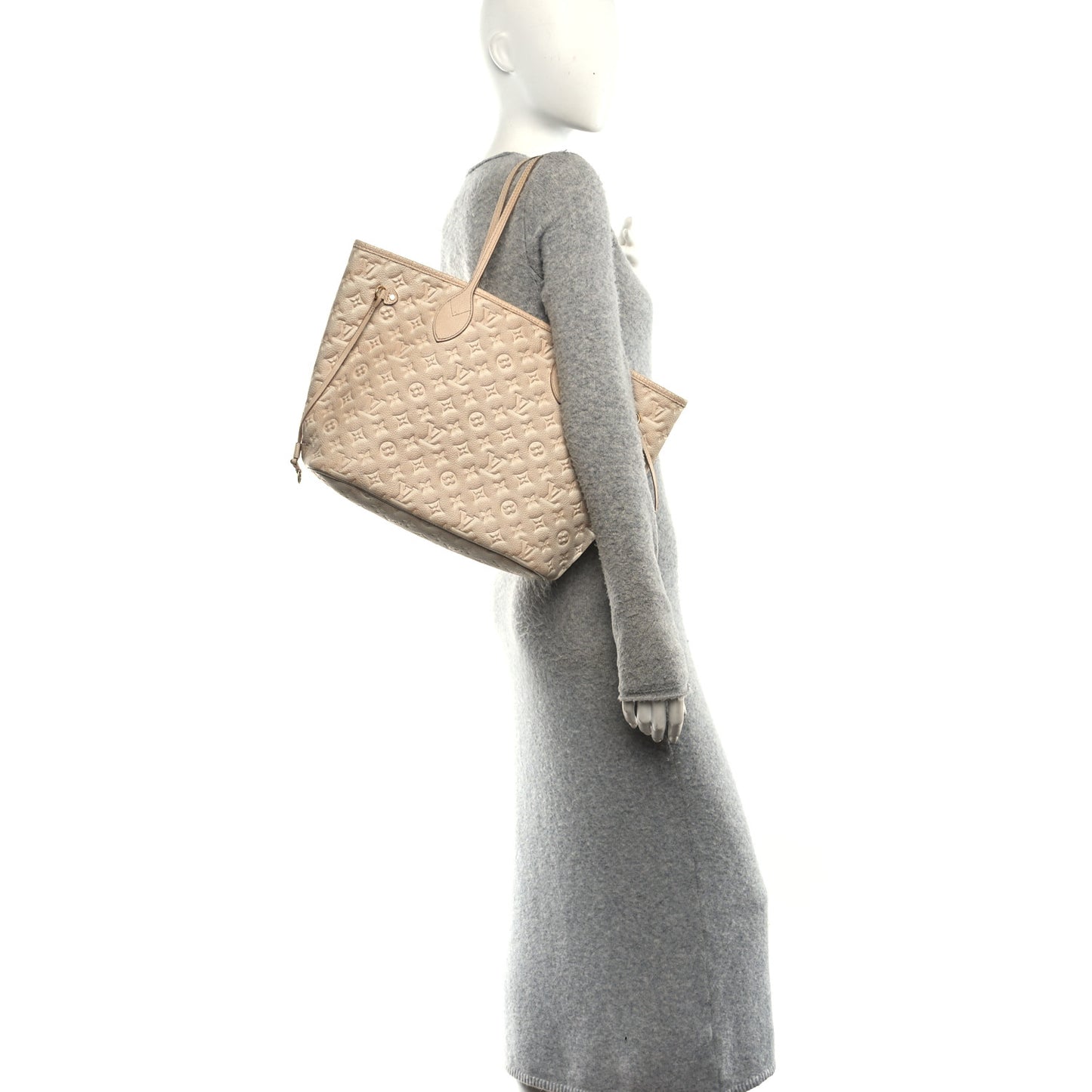 Empreinte Monogram Summer Stardust Neverfull MM Beige Clair