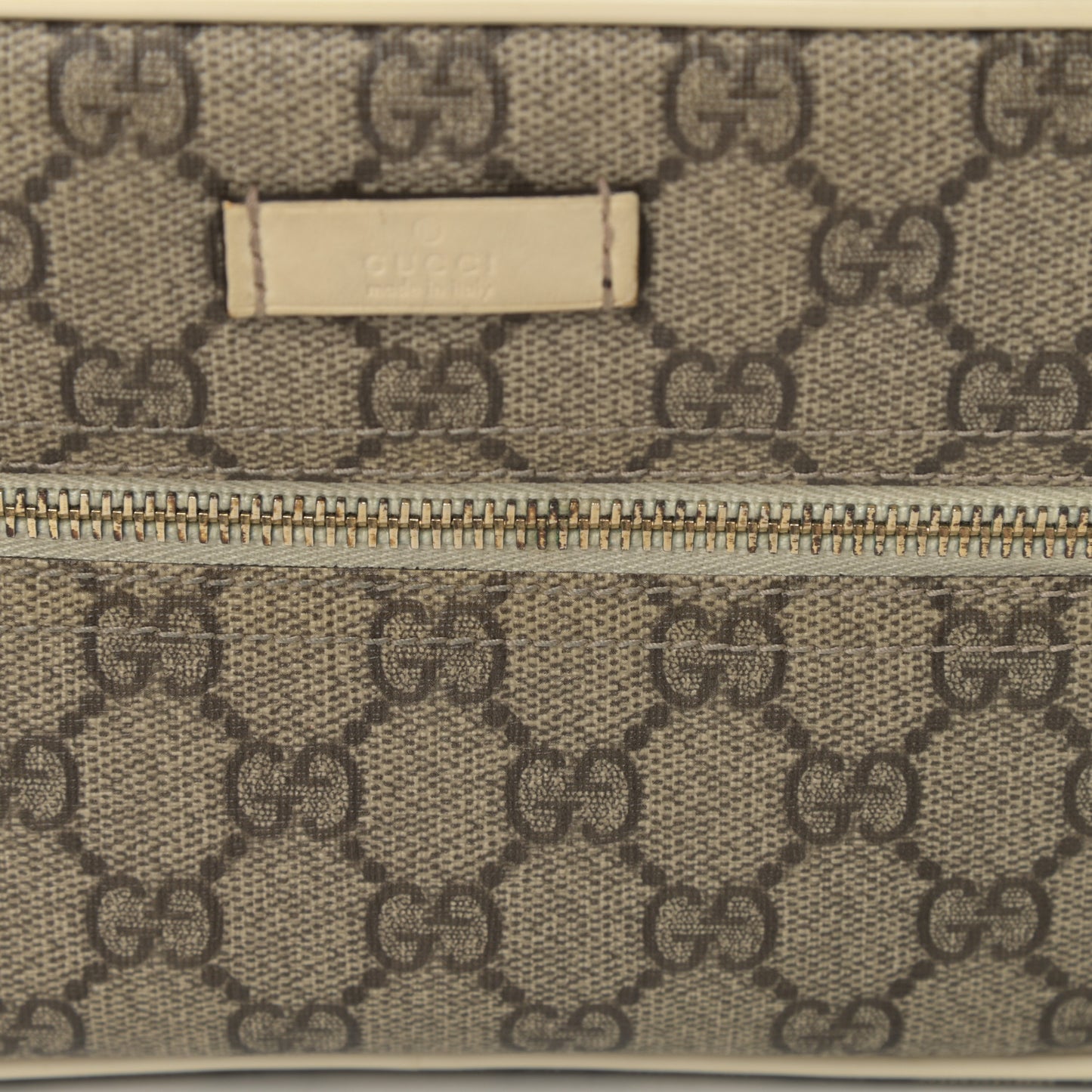 GG Plus Monogram Small Shoulder Bag Off White