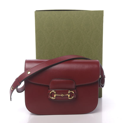 Gucci Azalea Calfskin Horsebit 1955 Shoulder Bag New Cherry Red 11 of 11