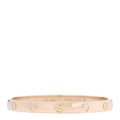 Cartier 18K Yellow Gold LOVE Bracelet 17 1 of 7