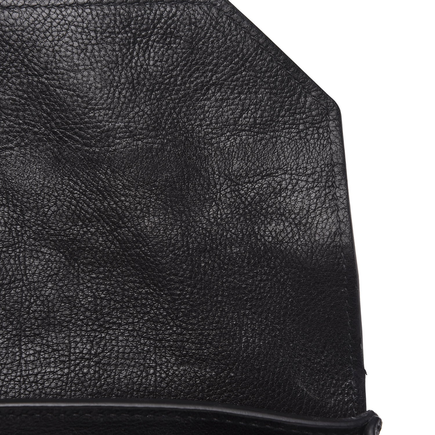 Prada Glace Calf Large Twin Pocket Tote Naturale Black 11 of 11