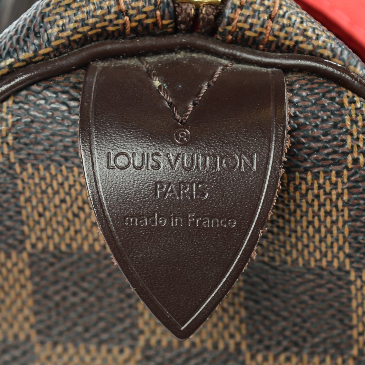 Louis Vuitton Damier Ebene Speedy 25 7 of 8