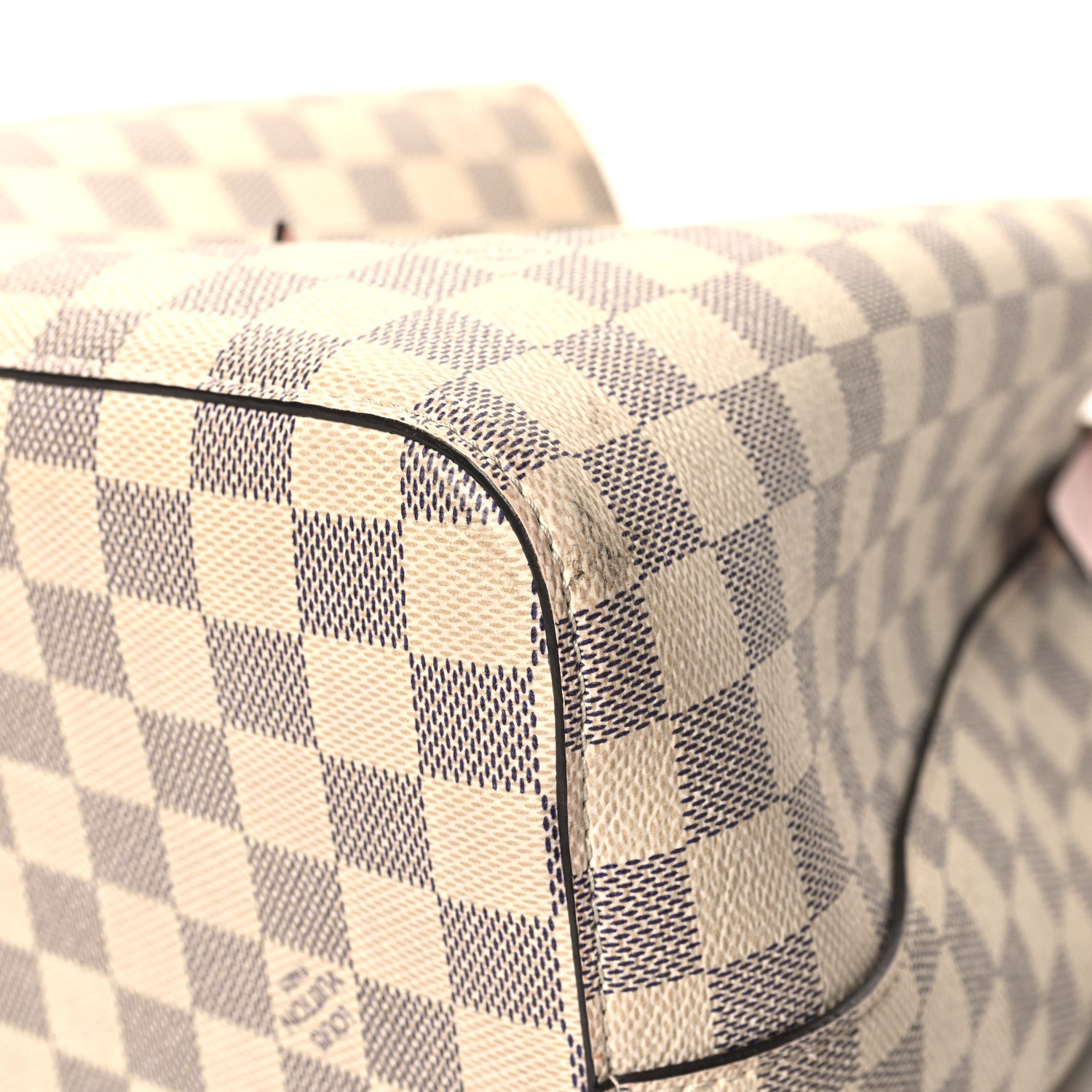 Louis Vuitton Damier Azur Neonoe MM Eau De Rose 10 of 15