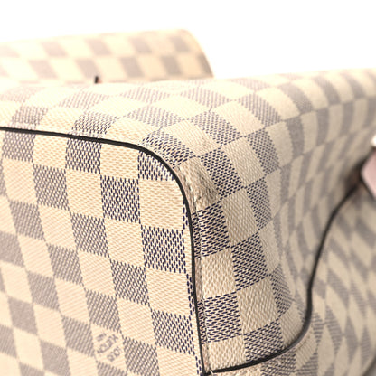 Louis Vuitton Damier Azur Neonoe MM Eau De Rose 10 of 15