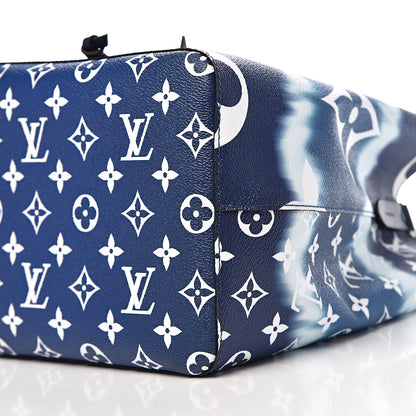 Louis Vuitton Monogram Escale Neonoe MM Blue 9 of 11