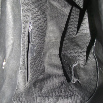 Christian Dior Lambskin Cannage Stitched Hobo Black 7 of 11