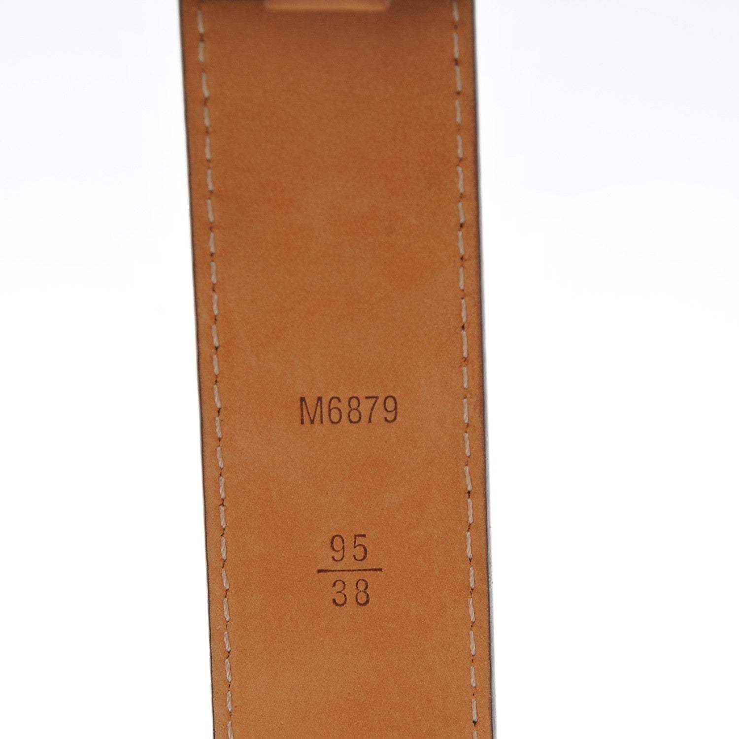 Louis Vuitton Monogram LV Frame Belt 95 38 4 of 7