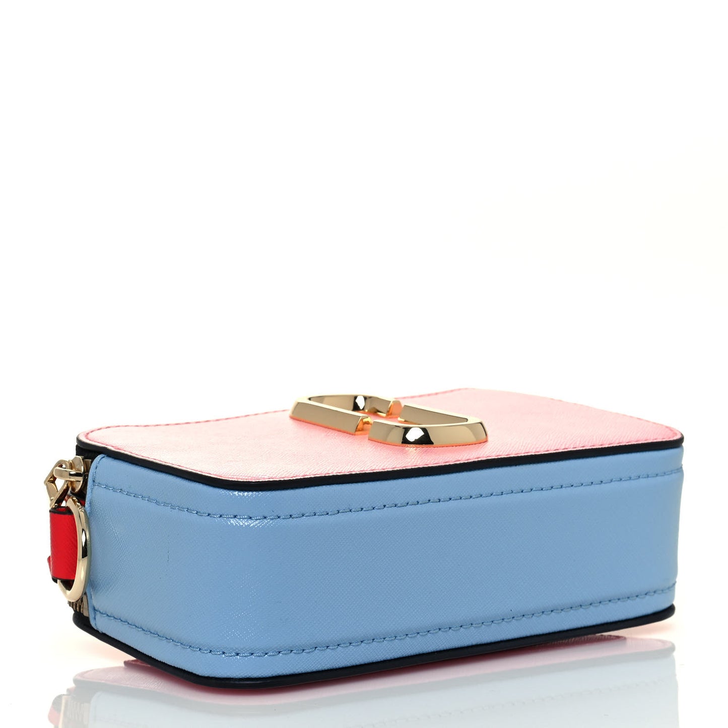 Saffiano Small Snapshot Camera Bag Tart Pink Multicolor