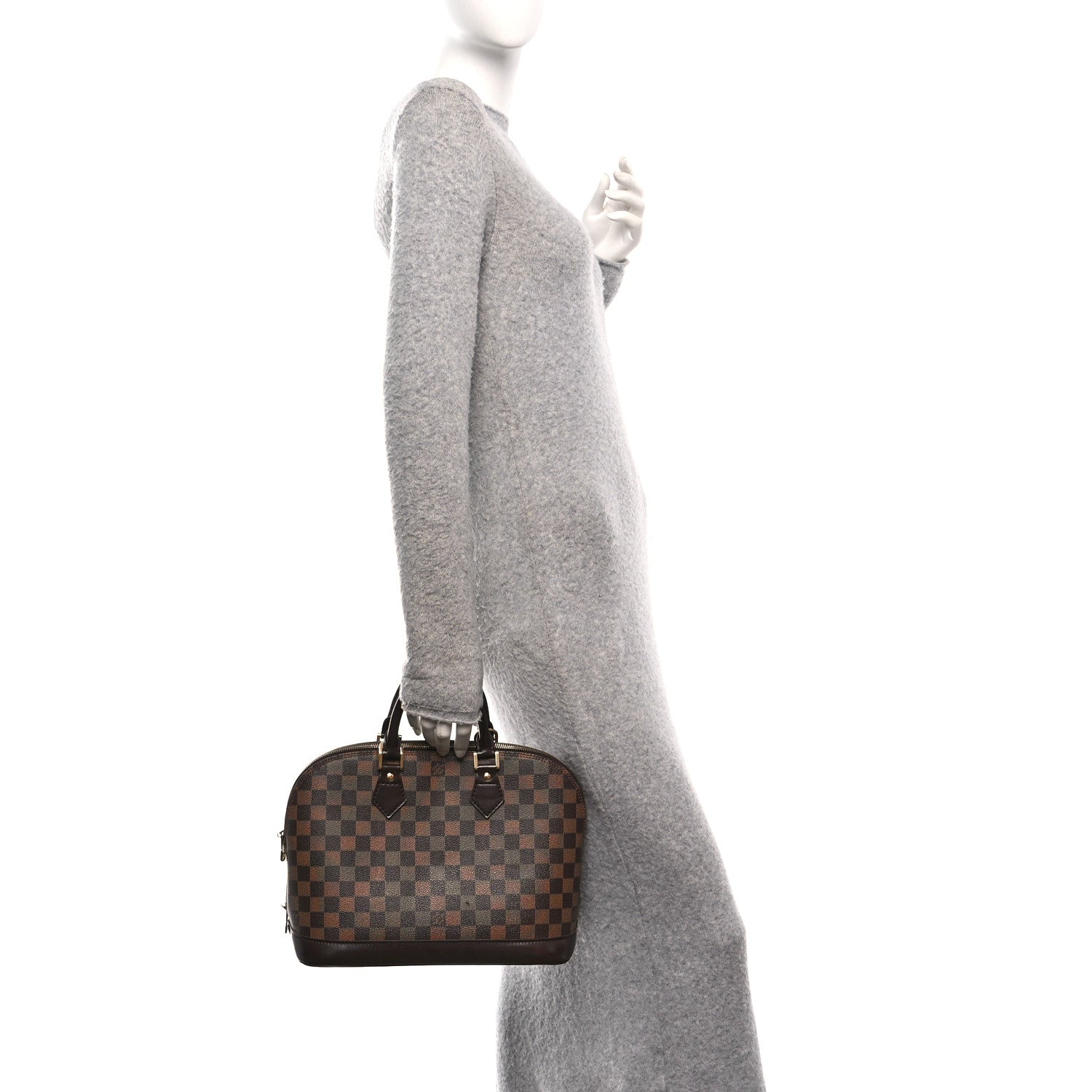 Louis Vuitton Damier Ebene Alma PM 3 of 17