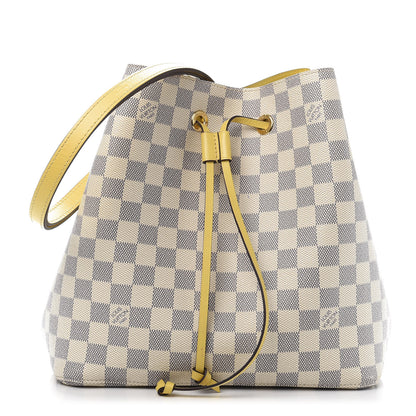 Louis Vuitton Damier Azur Neonoe MM Pineapple 1 of 11