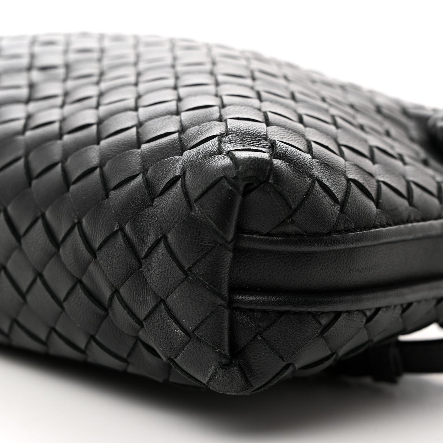Nappa Intrecciato Nodini Bag Black