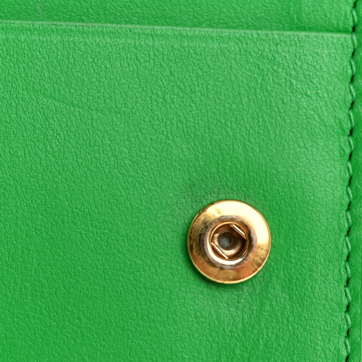 Nappa Maxi Intrecciato Zip Card Holder Parakeet