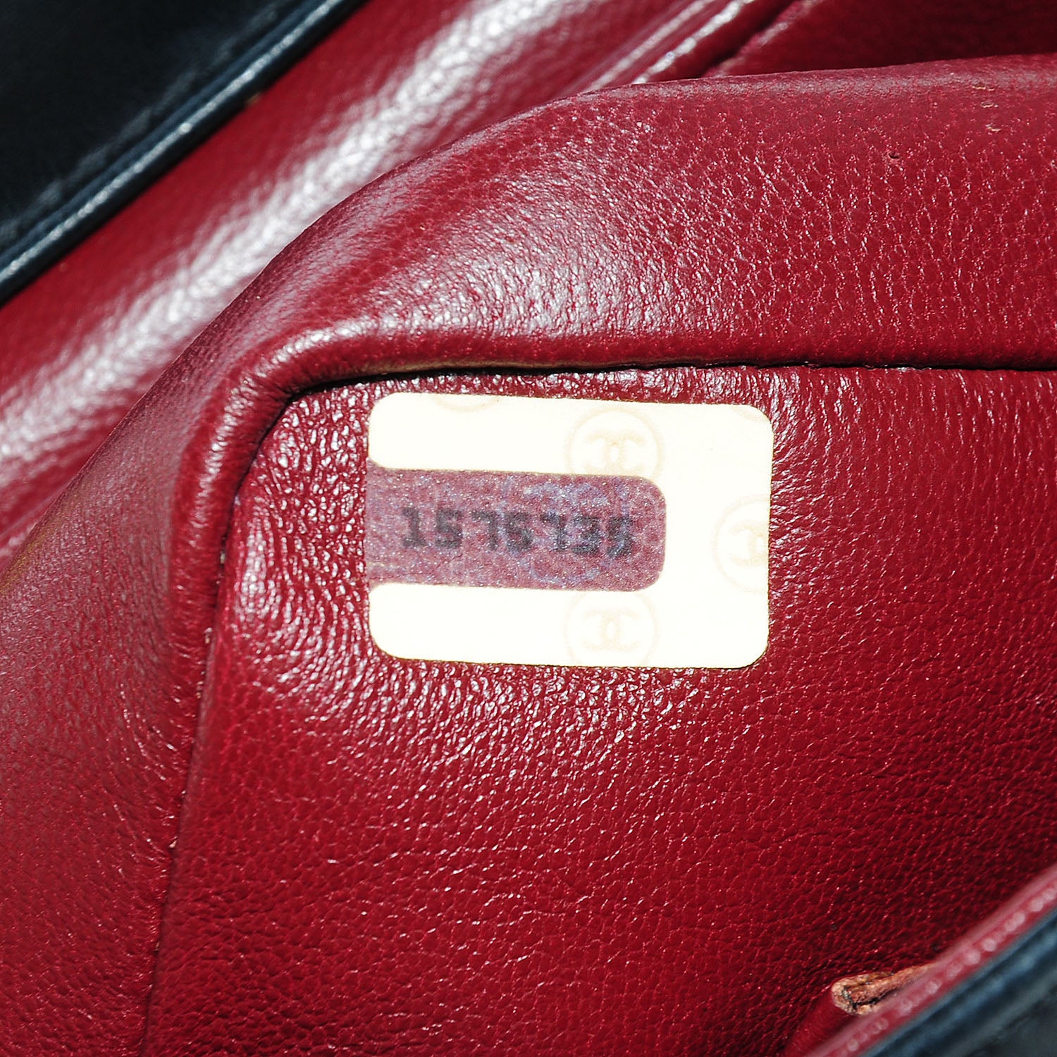 Chanel Lambskin Quilted Medium Single Flap Black 9 of 9