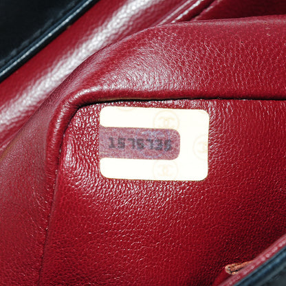 Chanel Lambskin Quilted Medium Single Flap Black 9 of 9