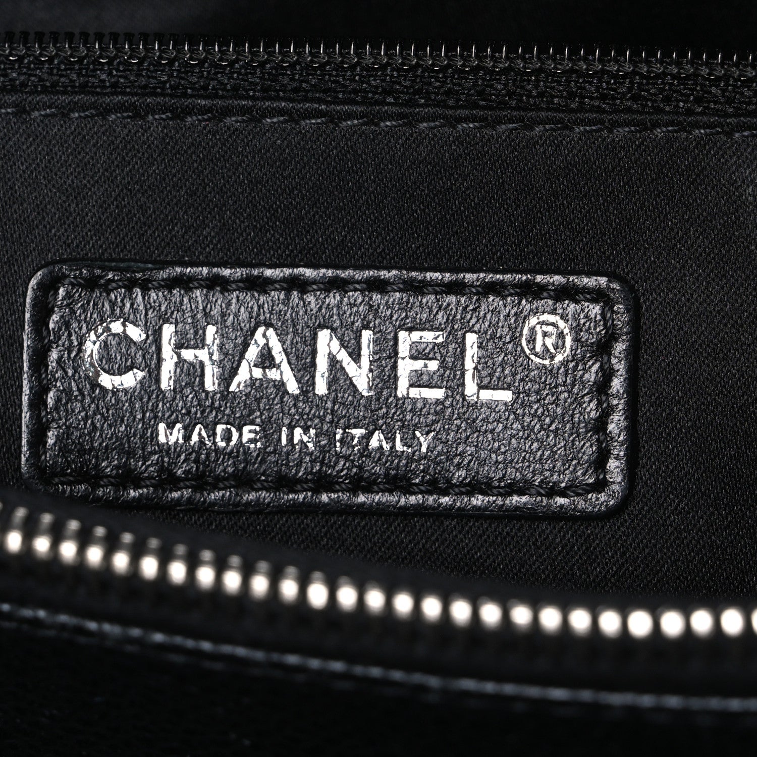 Chanel Caviar Quilted Grand Shopping Tote GST Black 6 of 11