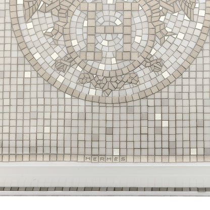 Hermes Porcelain Mosaique au 24 Platine Sushi Plate 6 of 7