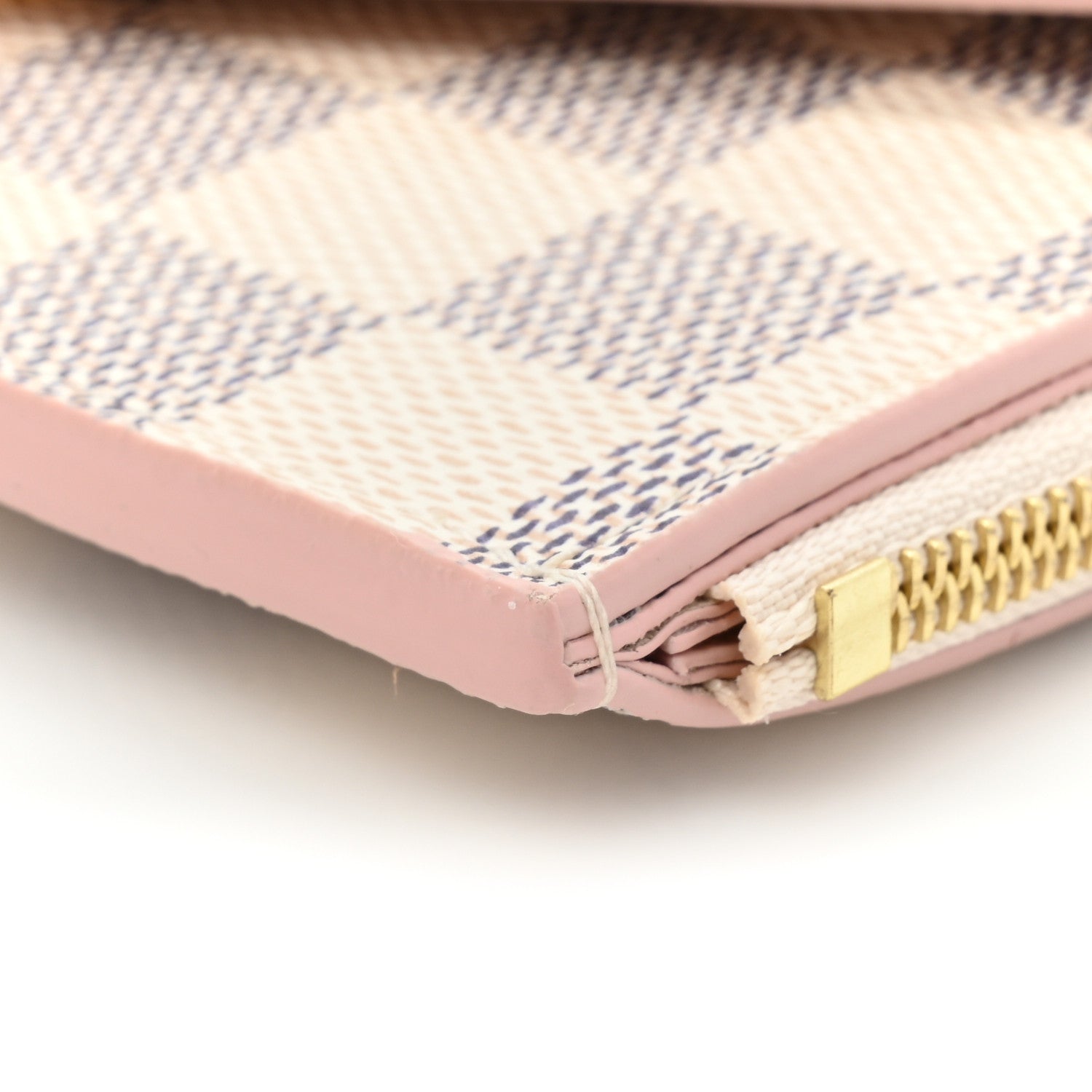 Louis Vuitton Damier Azur Recto Verso Card Holder Rose Ballerine 8 of 10