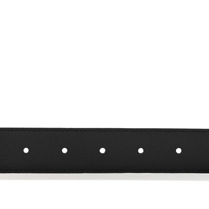 Gucci Selleria Calfskin G 30mm Belt 95 38 Black 4 of 6