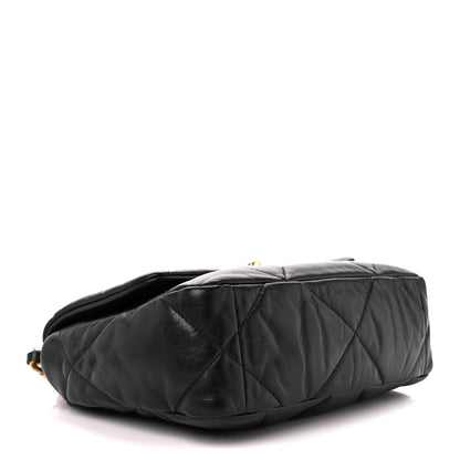 Chanel Goatskin Quilted Medium Chanel 19 Flap Black 4 of 11
