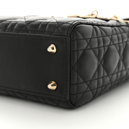 Christian Dior Lambskin Cannage Small My ABCDior Lady Dior Black 10 of 11