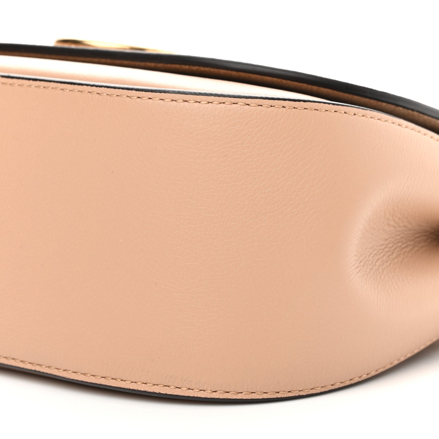Silky Calfskin Small Amberley Satchel Maple