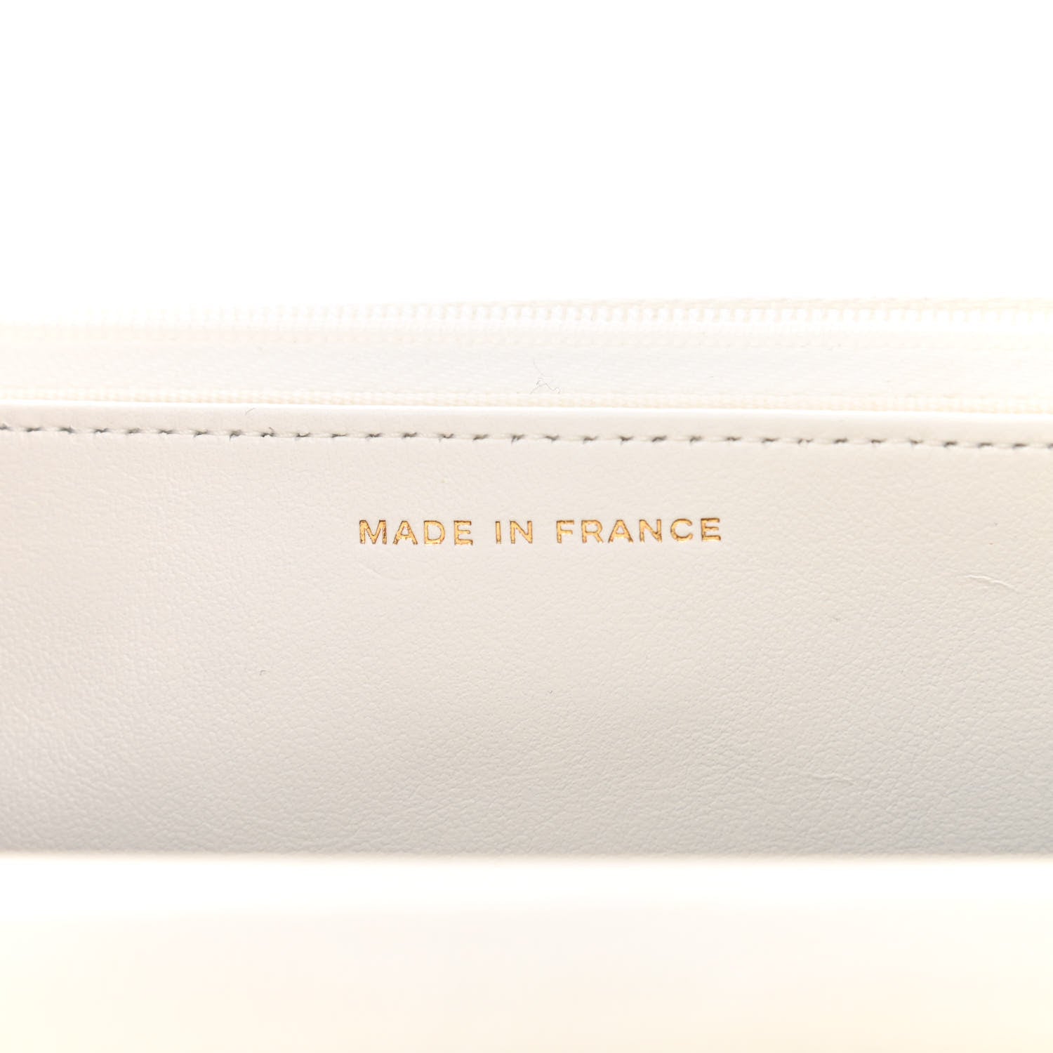 Chanel Caviar Quilted Wallet On Chain WOC White 7 of 12