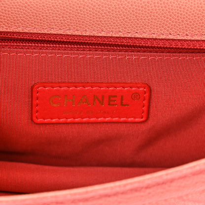 Chanel Caviar Quilted Small Sunset On The Sea Flap Coral 5 of 10