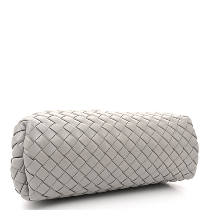 Bottega Veneta Nappa Intrecciato Small The Lauren 1980 Clutch With Chain Sterling 4 of 10