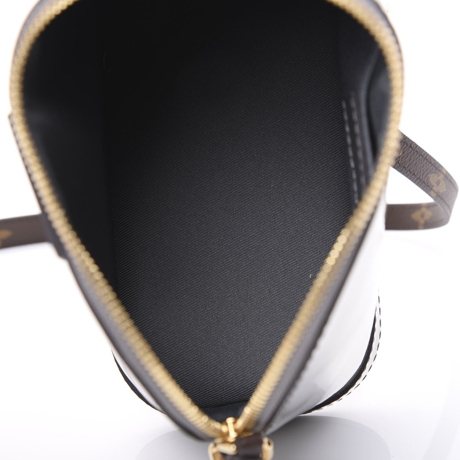 Louis Vuitton Patent Monogram Miroir Mirror Mini Alma Gris Metal 5 of 9