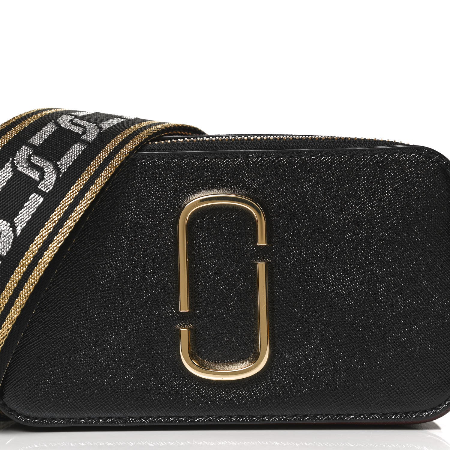Marc Jacobs Saffiano Small Snapshot Camera Bag Black Multi 8 of 10