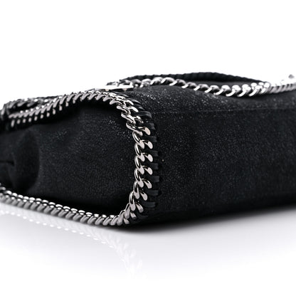 Stella McCartney Shaggy Deer Mini Falabella Shoulder Bag Black 8 of 9