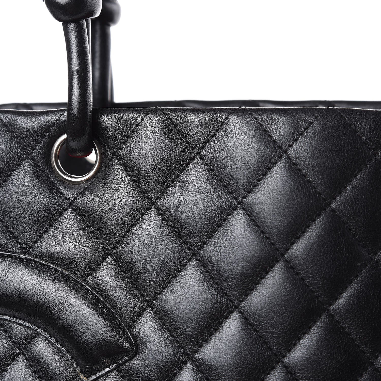 Chanel Calfskin Quilted Large Cambon Tote Black 14 of 18