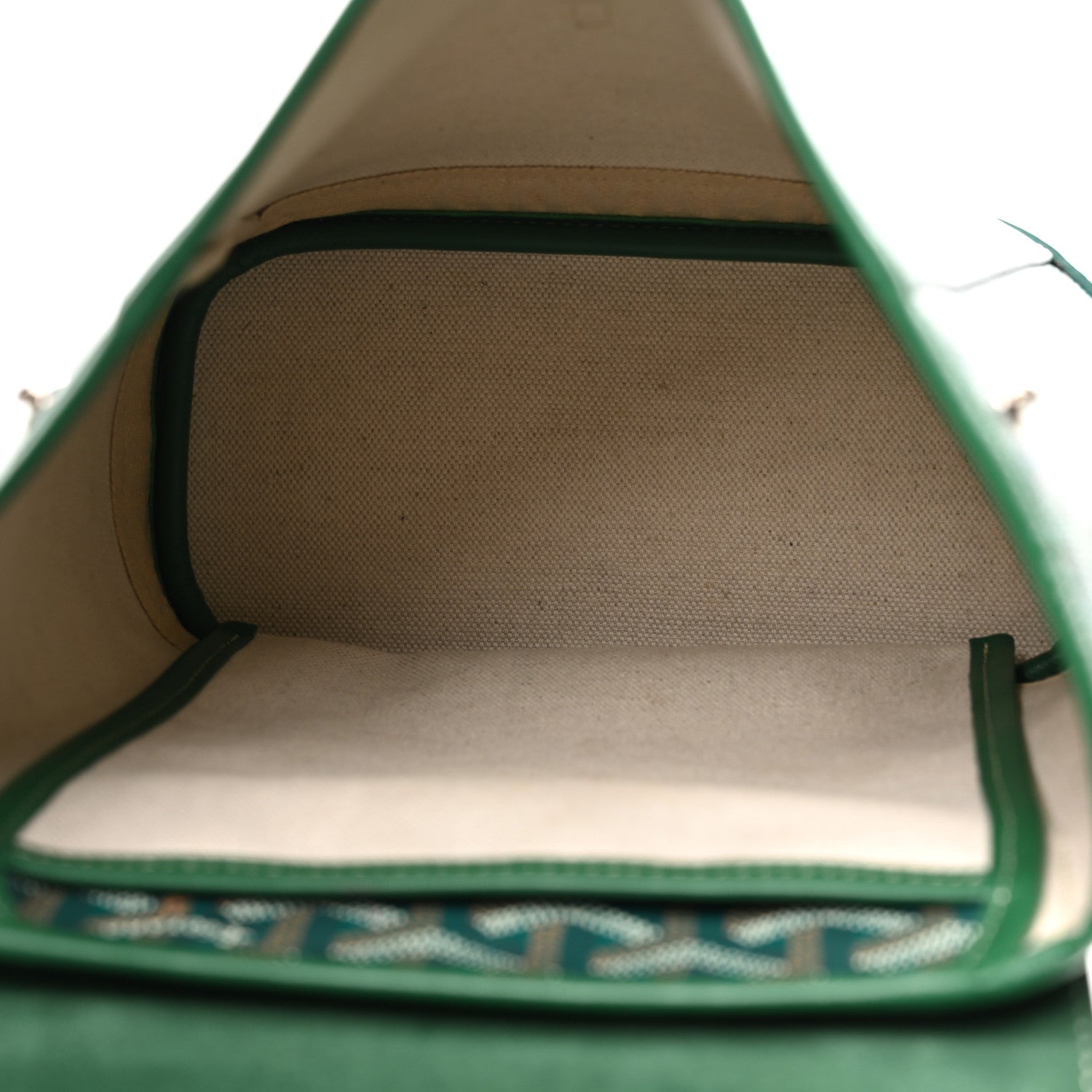 Goyard Goyardine Calfskin Mini Alpin Backpack Green 5 of 10