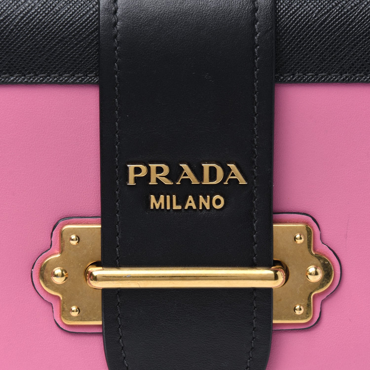 Prada City Calf Saffiano Cahier Bag Geranio Black 17 of 18