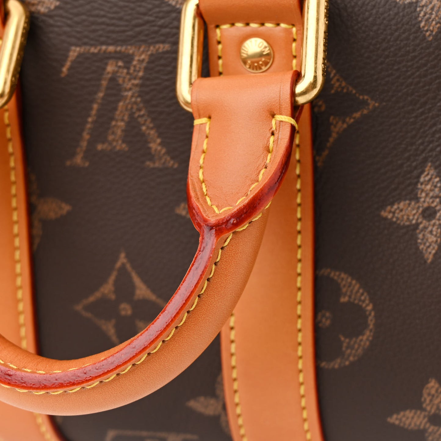 Calfskin Monogram Keepall Bandouliere 25