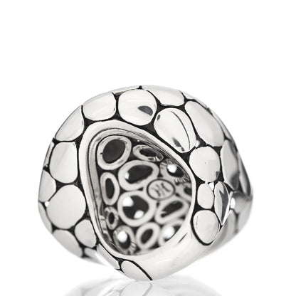 John Hardy Sterling Silver Kali Pebble Ring 48 4.5 3 of 5