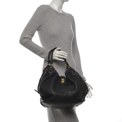 Louis Vuitton Mahina L Black 2 of 6