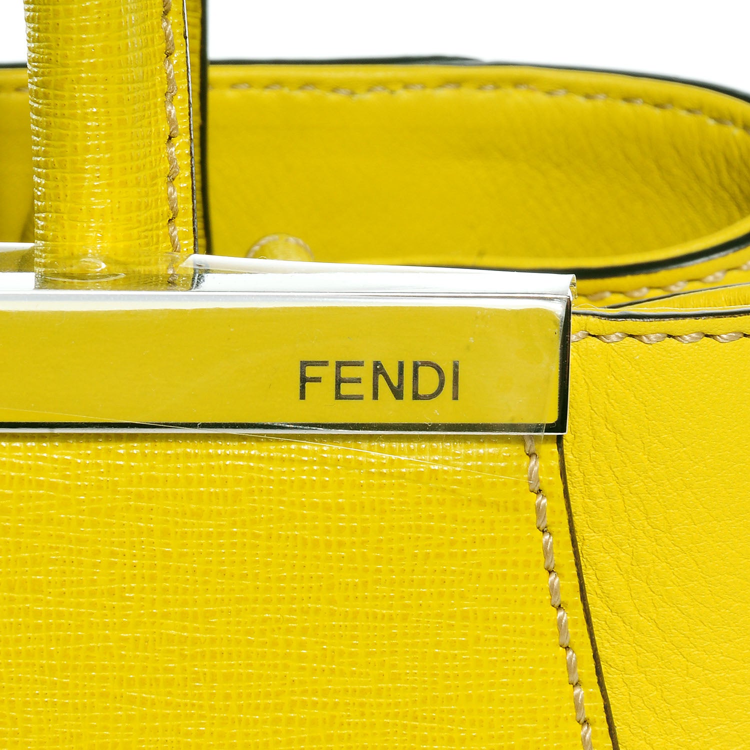 Fendi Vitello Elite Petite 2Jours Tote Cedro 8 of 10