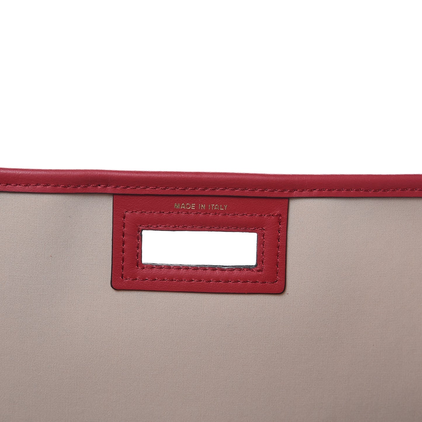 Vitello Seta Century Nappa Medium Peekaboo Iconic Defender Satchel Black Fragola Maya