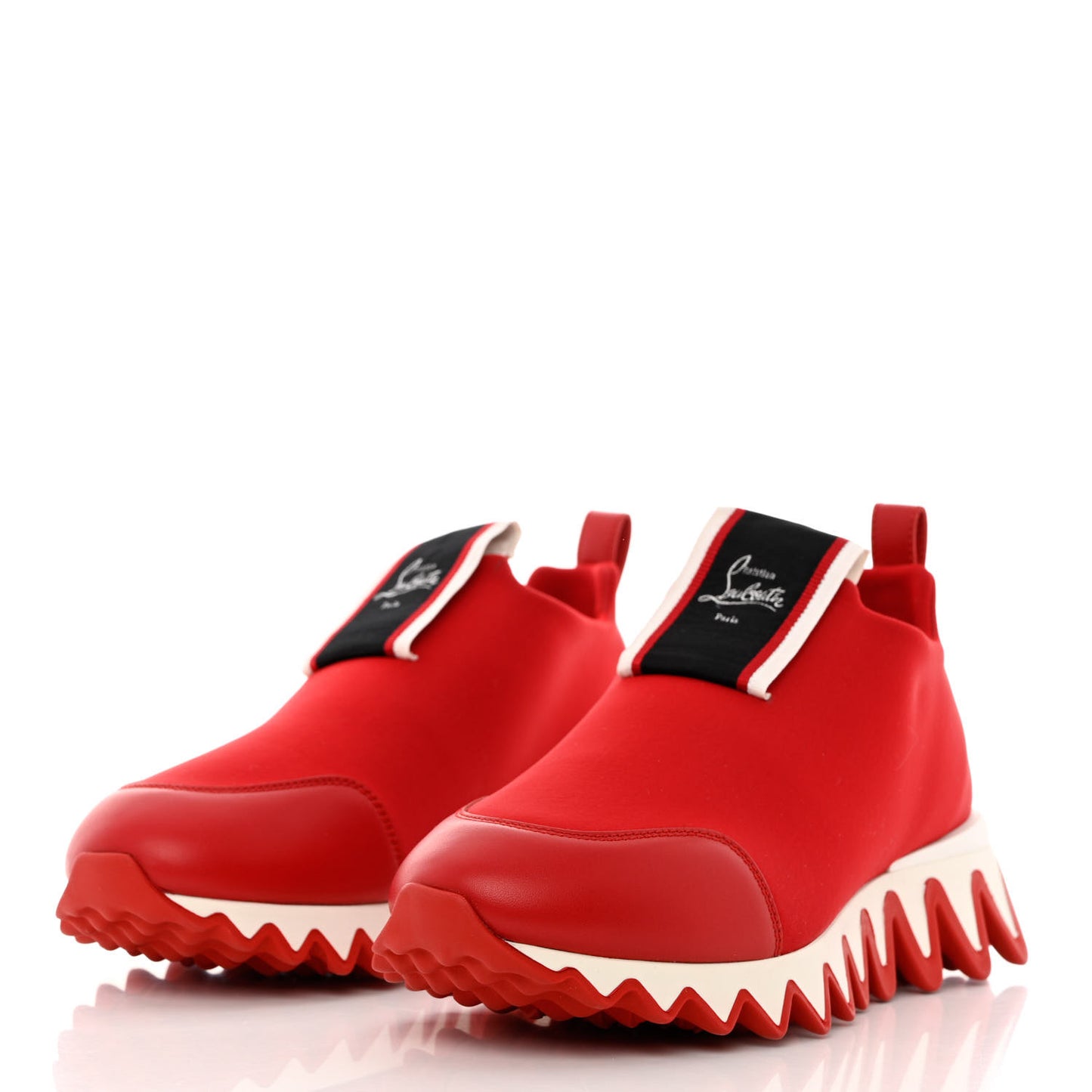 Neoprene Tiketa Flat Sneakers 38.5 Red