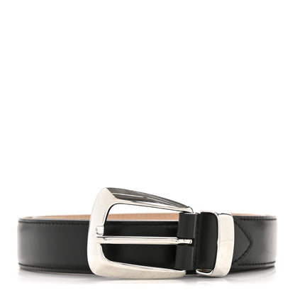 Khaite Calfskin Benny Belt 85 34 Black 1 of 8