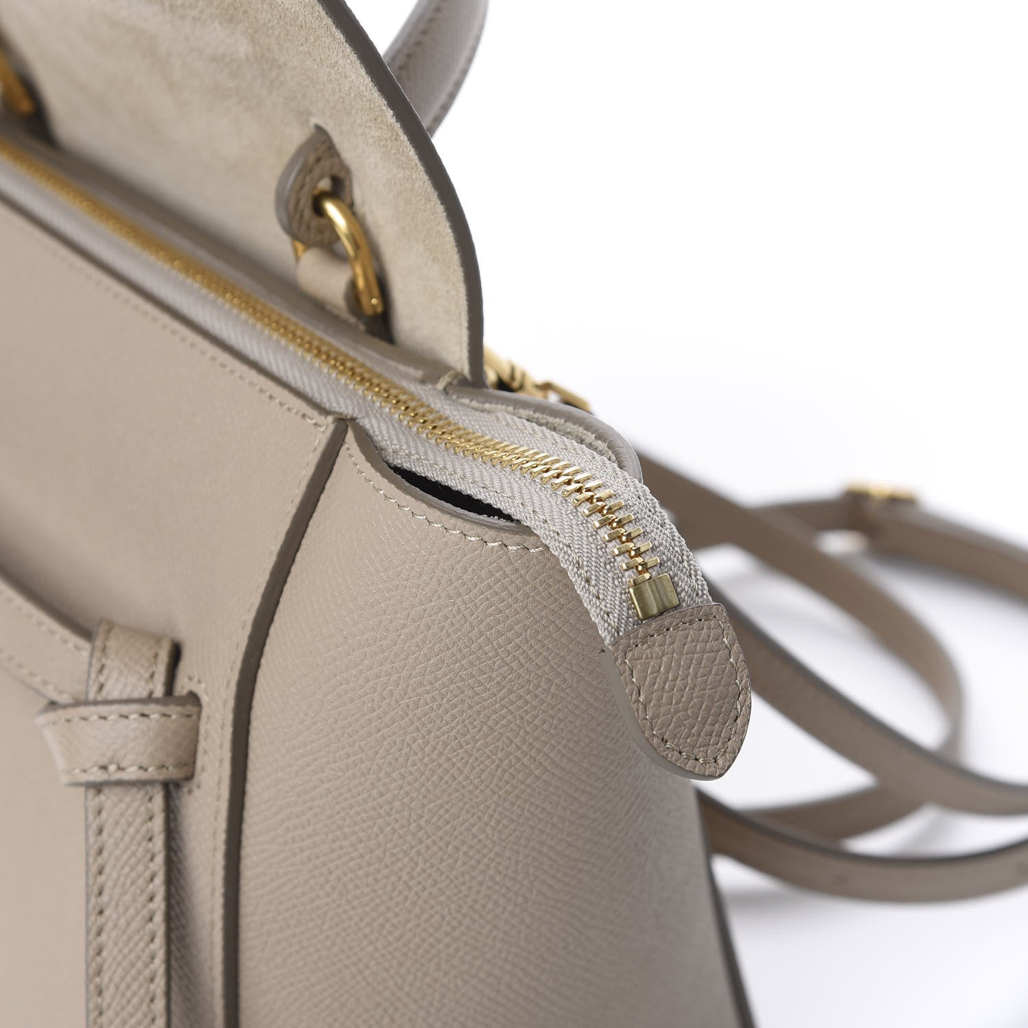 Celine Grained Calfskin Nano Belt Bag Light Taupe 11 of 12