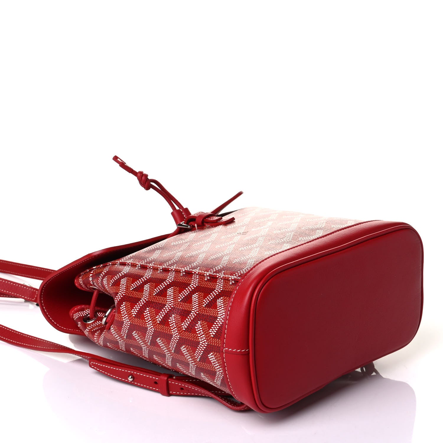 Goyard Goyardine Calfskin Mini Alpin Backpack Red 3 of 6