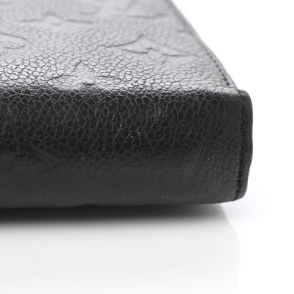 Louis Vuitton Empreinte Zippy Wallet Black 8 of 8