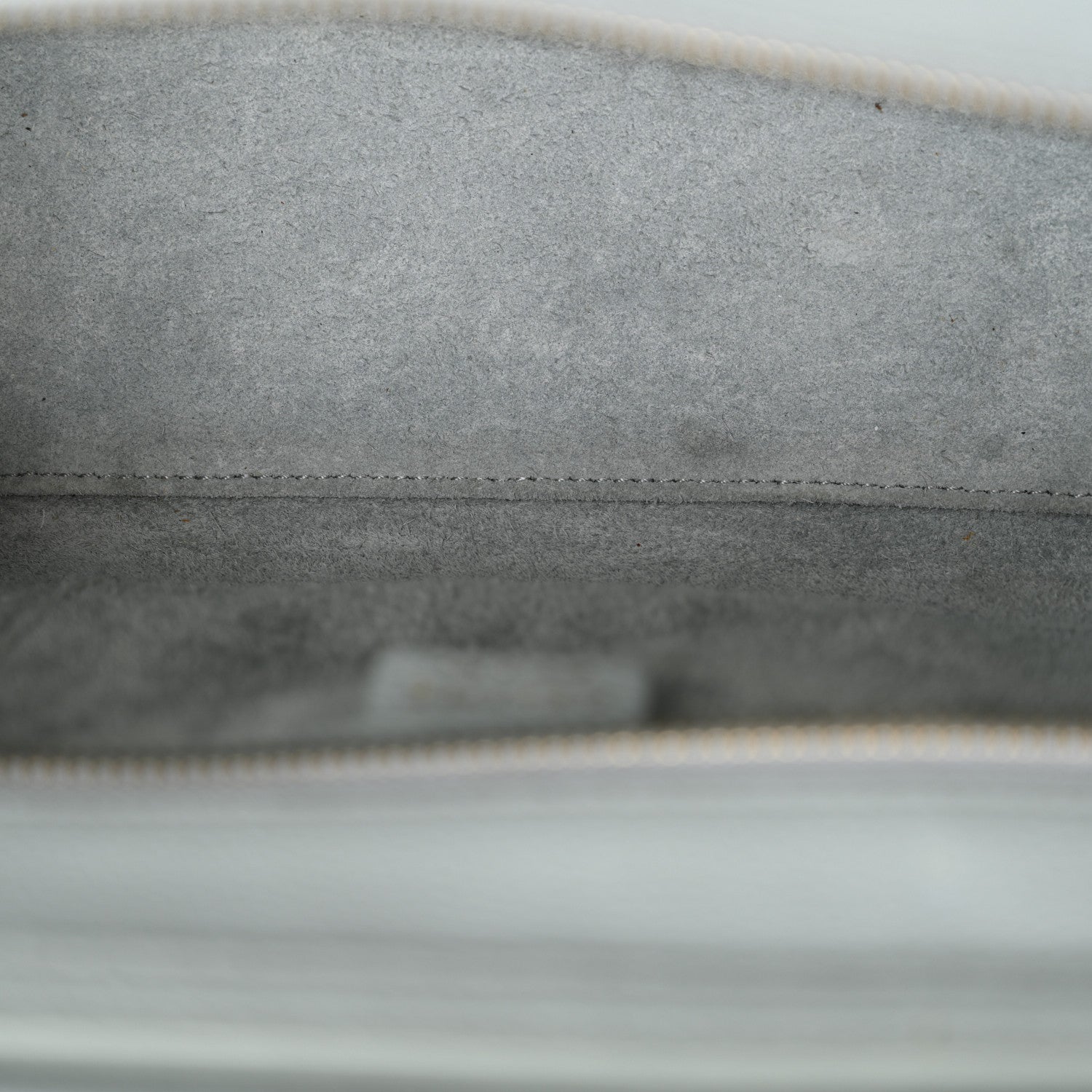 Celine Drummed Calfskin Nano Luggage Almond 14 of 17